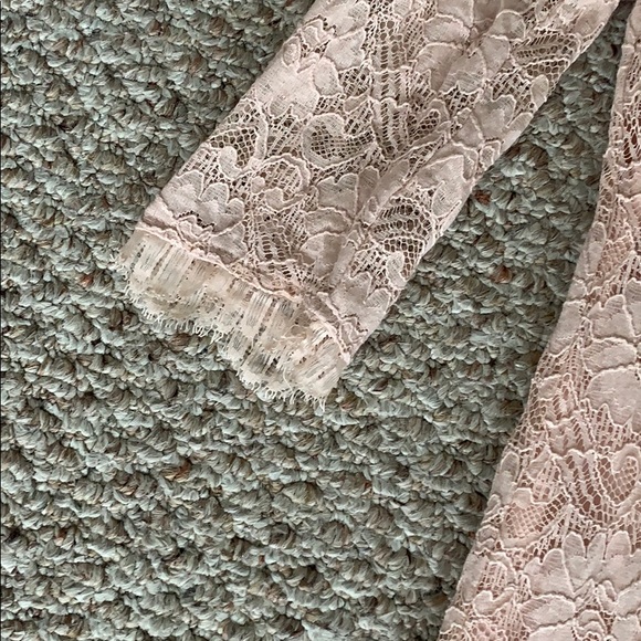 NY & Co Pink Lacey Dress, XS - Picture 3 of 7